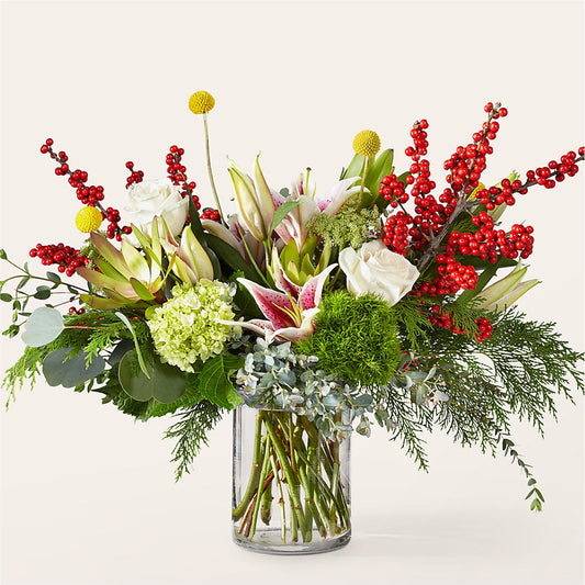 Berry & Bright Bouquet –  Your Beautiful Flowers, Scranton PA