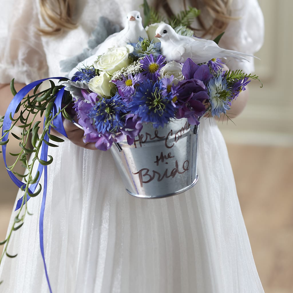 Enchantment Flower Girl Arrangement –  Your Beautiful Flowers, Scranton PA