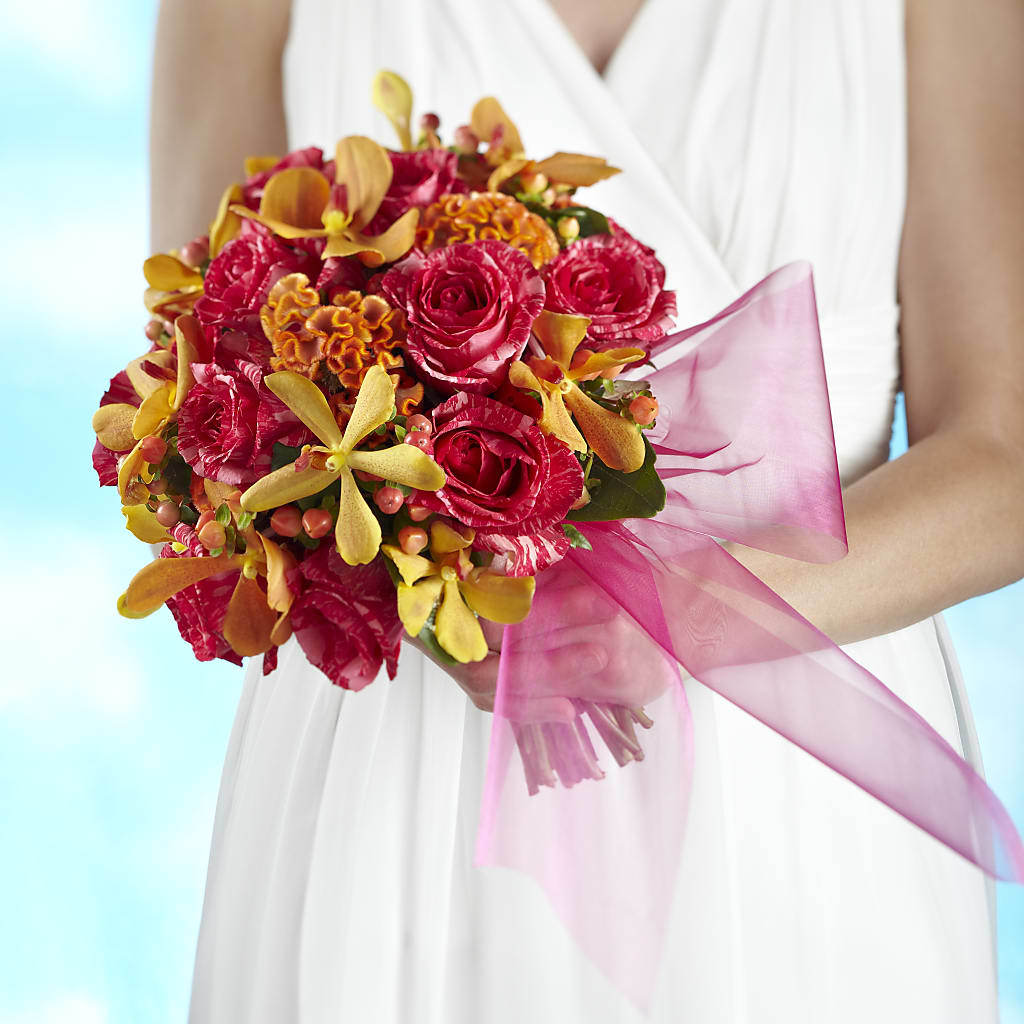 Brilliant Shades of Love Bouquet –  Your Beautiful Flowers, Scranton PA