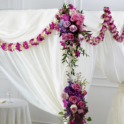 Color & Light Chuppah Decor –  Your Beautiful Flowers, Scranton PA
