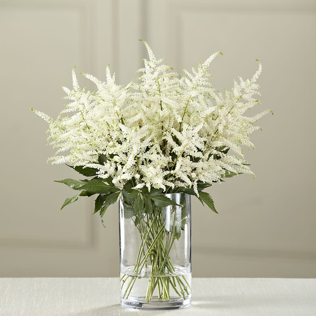 White Astilbe Bouquet –  Your Beautiful Flowers, Scranton PA